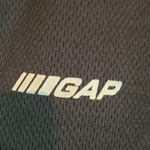 (1277) The Gap Men's Classic Long Sleeve Warm-Up Jacket, Large, Black & Grey - Picture 5 of 12